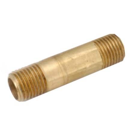 ANDERSON METALS Pipe Nipple Brass 1/8 X 2 736113-0232